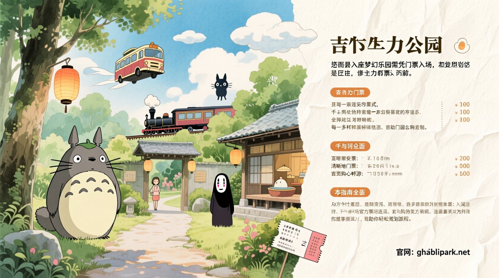 ジブリパーク チケット