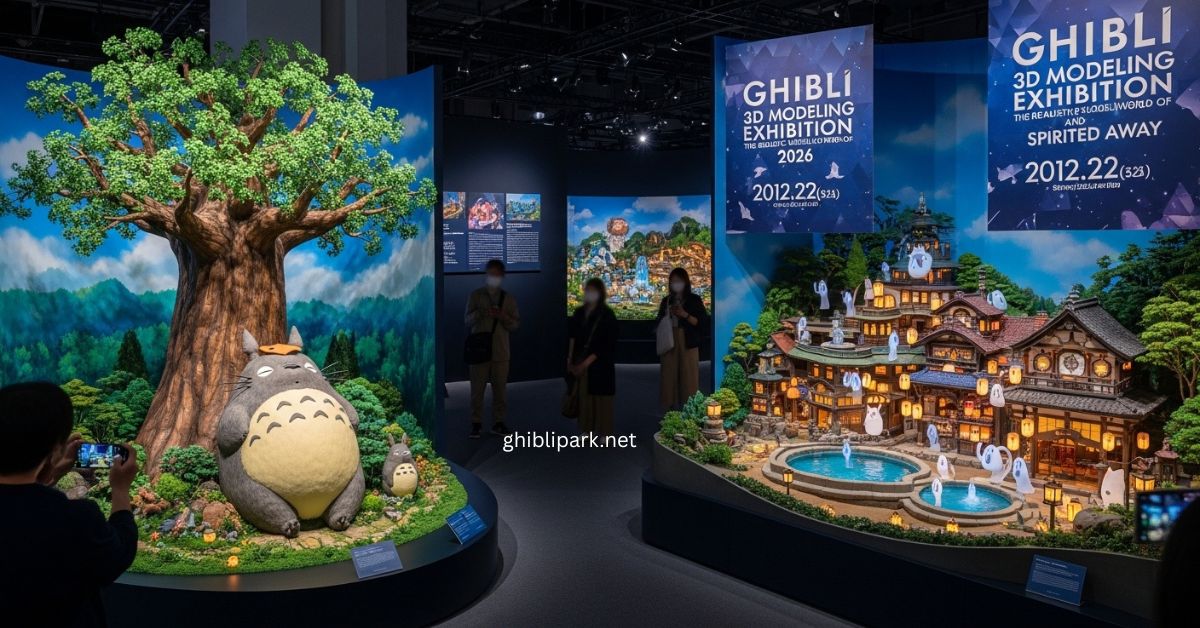 ジブリの立体造型物展 2026｜トトロ・千と千尋のリアル模型世界